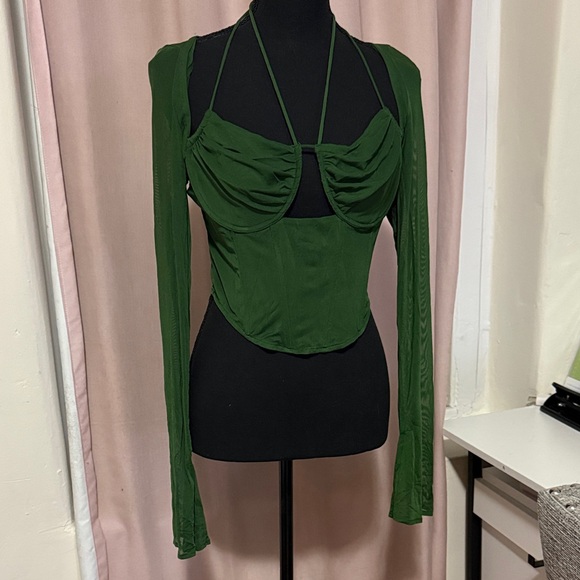 Fashion Nova Tops - 🍸Melanie Mesh Corset Top